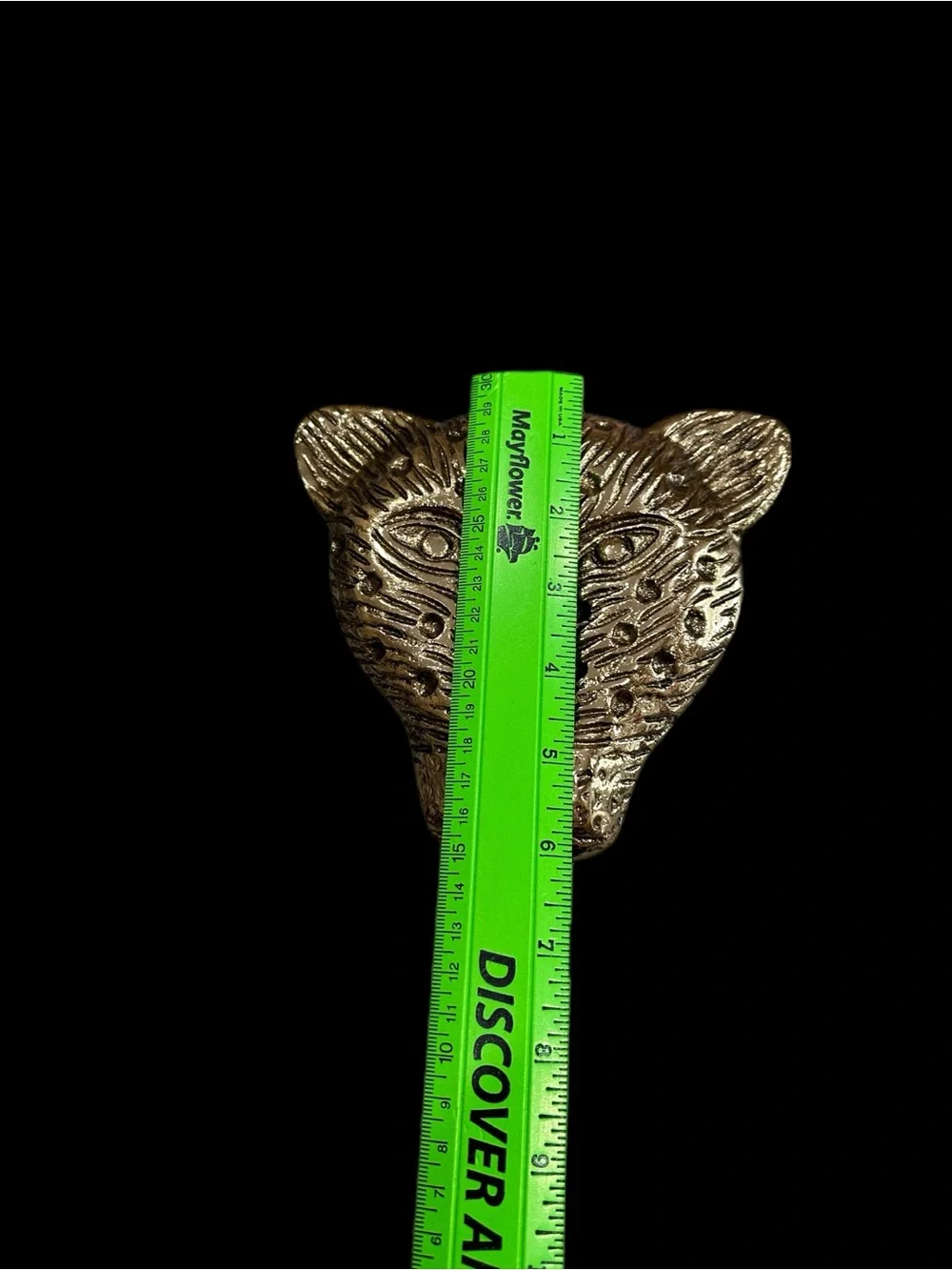 Leopard Head Decor Container